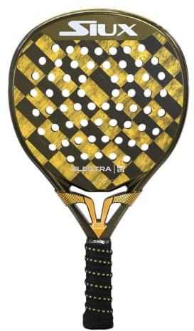 Siux - Pala de Pádel Electra Stupa Pro ST4 Profesional Forma híbrida - Franco Stupaczuk
