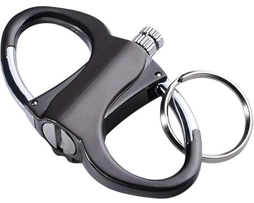 xinxinyu Permanent Match Infinity Lighter with Keychain, The Forever Lighter, Emergency Fire Starter Striker Set, Metal Keychain Unlimited Waterproof Stick (1PC)