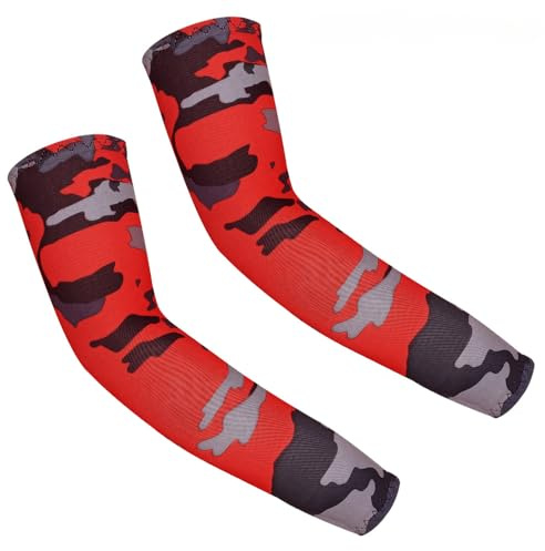 YKAFADE 3 paia di manicotti per bambini da 8 a 10 anni, estivi, protezione solare UV, copertura a compressione rinfrescante per braccio, maniche unisex per gaming, per ragazzi e ragazze, pallavolo