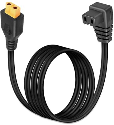 GELRHONR XT60 auf 12V DC Auto Kühlbox Kabel 14AWG, Robustes 12-Volt-Car Kühlschrank Netzteilkabel Portable für Kompressor-Kühlboxen, Camping & Outdoor (1.5M/4.9ft)