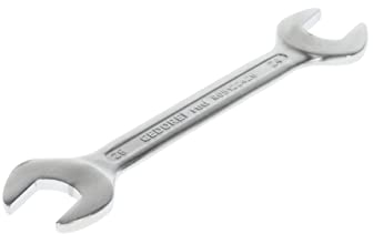 GEDORE Red Chiave a Due Bocche, 24 e 26 mm, in Metrica, Corta, Chiave a Cricchetto, Chiave a Forchetta Doppia, Lunga 245 mm, R05122426