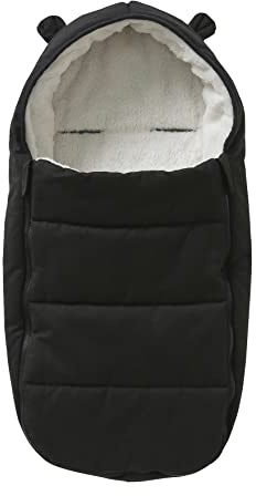 VERTBAUDET Fußsack für Kinderwagen & Babyschale, wetterfest schwarz ONE SIZE
