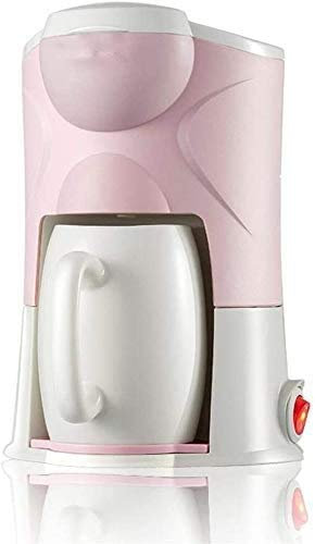 Coffee Machine Espresso machine Portable Coffee Maker Machine Portable Home Automatic Coffee Maker With Ceramic Cup 220V Coffee Machine Carafe Brewer (Pink One Size) Interesting