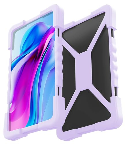 Universelle Tablet-Schutzhülle aus Silikon, geeignet für alle Tablets auf dem Markt von 20,3 cm bis 27,9 cm (8 bis 11 Zoll), Universal-Schutzhülle aus Silikon (Violett)