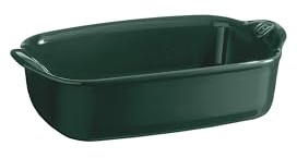 Emile Henry Plat Individuel Ultime – Céramique Haute Résistance – Cuisson Homogène et Service du Four à la Table – Coloris Cèdre – Fabriqué en France