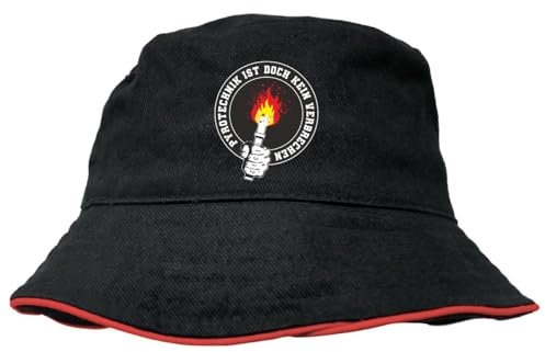 Bucket hat Anglerhut Pyrotechnik ist doch kein Verbrechen bengalos Ultras pyro