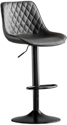GTOULHH Bar Stühle Bar Stools Barhocker Hocker Höhenverstellbare Barstühle Mit Rückenlehne PU-Leder Drehbarer Barhocker Küchenthekenhocker Barhocker Outdoor(D)