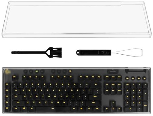Geekria Tastatur-Staubschutz, klare Acryl-Tastaturabdeckung, kompatibel mit Logitech G915 / G915 X Lightspeed / G815