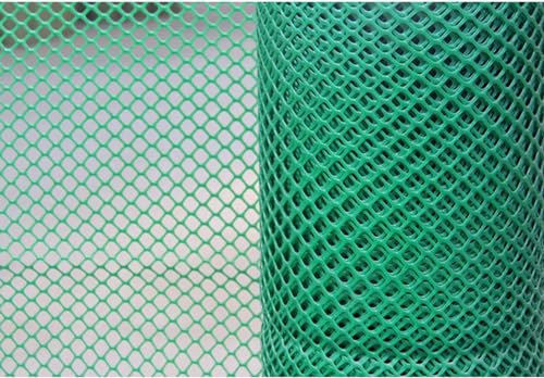 Dekorativer Sichtschutzzaun auf Rolle für Kindersicherheit, 2 cm, Geflügelnetz aus Kunststoff, zum Bauen von Hühnern, Hunden, Kaninchen, ideal für Terrasse, Balkon, schwarz, 0,5 x 1 m