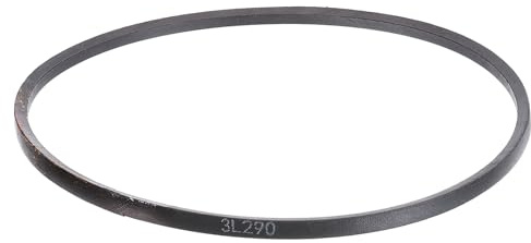 QUARKZMAN 3L290 3L Profil Keilriemen Klassischer Ummantelter Gummikeilriemen 737mm Außenumfang 9,5mm Breite 5,6 mm Höhe Antriebsriemen Flachriemen Antriebskeilriemen für Kraftübertragung