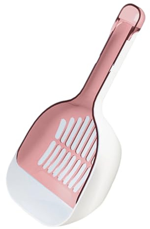 Cat Litter Set for Cat Litter Bucket, Portable and Durable Cat Litter Tray Cleaning Tools with Large Capacity for Easy Waste Disposal and Versatile Use in the Home (Pink)
