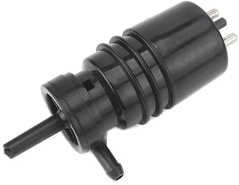 Scheibenwaschpumpe für Kraftfahrzeuge Passend für Mercedes W201 W123 W124 W126 W129 1298690021 Scheibenwaschpumpe Waschwasserpumpe Scheibenreinigung
