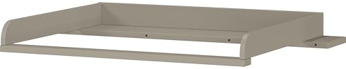 Germania Wickelaufsatz 7032-186 GW-Tomino, in Steingrau, passend zur Kommode 7030, GS-Zertifiziert, 105 x 10 x 77 cm (BxHxT)