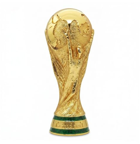 Wagon International FIFA World Cup 2026 Official Gift, Offizielle FIFA WM 2026 3D Trophäe – Zeitloses Sammlerstück – Hochwertige Zinklegierung – Perfekt für Schreibtisch-Deko, Fußball-Memorabilien