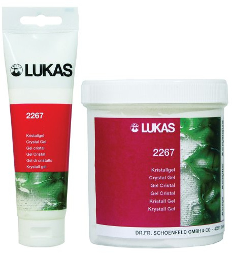 LUKAS Malmittel - Kristallgel in 125 ml