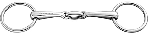 Sprenger 4090411556 Unterlegtrense, Doppelt gebrochen Edelstahl Rostfrei, 56