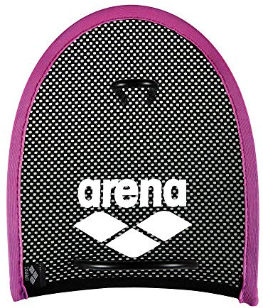 arena unisex svärm tävling träningshjälp hand paddles nät för styrketräning rosa (Pink-Black) Medium