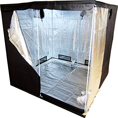 Green Lamp Premium 150 x 150 x 200cm 600D Mylar Indoor Grow Tent Box Hydroponics Dark Room