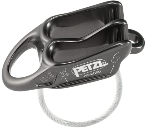 PETZL - Sicherungsgerät REVERSO - Unisex, Grau, Einheitsgröße