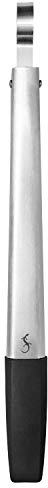 Lurch 33701 Tango Kitchen Tongs with Silicone Ends, 30 cm, Stainless Steel