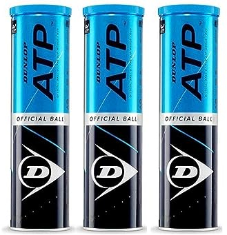 Dunlop ATP Offizielle Tennisbälle 12er Pack (3 x 4)