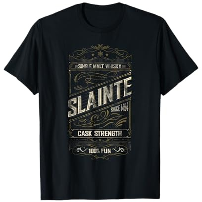 Slainte Mhath Whiskey Single Malt Schottland für Whiskyfans T-Shirt