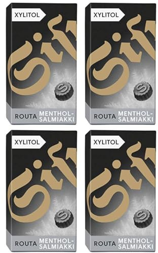 Cloetta Sisu Xylitol Routa xylitol Pastillen 4 Pack of 70g