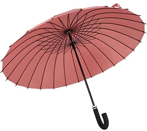 Windsicher Regenschirm Winddichter Manueller Offener Golfschirm for Das Reisegeschäft wasserdichte Stockschirme Mit Rutschfestem Griff Regenschirme Schirm Sturmfest (Color : A, Size : 41 Inch)