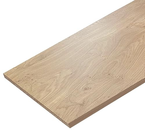 FORESTEA Tablette mélaminé chêne français 1200 x 400 x 18 mm - PEFC 75%