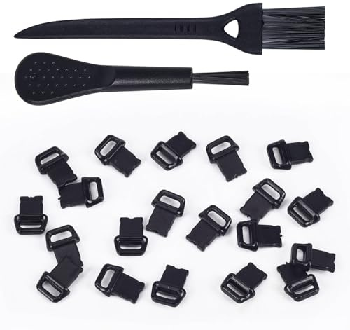 iKammo 20 Pcs iPhone Dust Plugs, Charging Port Lightning Plug Dust Covers for iPhone 14, 14 Pro Max 13 12 11 Mini, X XS XR 8/7 iPad AirPods, iPhone Charger Port Plug Protector with 2 Cleaning Brushes