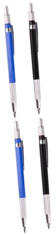 EXCEART Druckbleistift Set 4 Stück Nachfüllminen Für Bleistifte Buntstifte Schüler Druckbleistifte Bleistift Mit Minen Student Koreanische Version Bleistiftmine Druckbleistift Blau