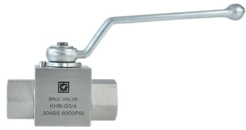1-1/4 Zoll Innengewinde Hochdruck-Kugelhahn Hochdruck-Hydraulik-Kugelhahn 1 Stück