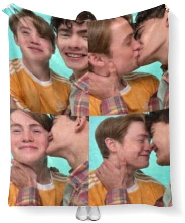 Heart TV Nick & Charlie Fans Geschenk Heart,Kuscheldecke Flauschig Decke Fleecedecke - Wohndecke,Kuscheldecken 150x200cm, Kinderdecken (D,135x200)
