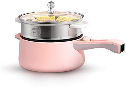 YIHANSS Cucina elettrica Multifunzionale Piccola Cucina Domestica e Cucina Dormitorio Integrata Grande capacità Cucina elettrica Padella Antiaderente
