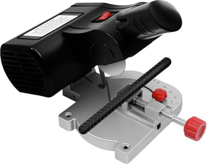 Scie à Onglet Mini de Duoruameng, 90 W, Lame en Acier 6000 tr/min, pour Bois, Métal, Pierre