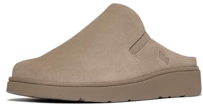 Fitflop Gen-ff elastisk mocka mules för kvinnor, Mullvadsbrunt, 36 EU
