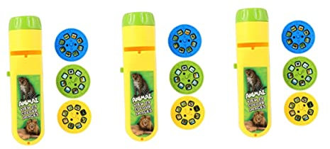 BESTonZON 3sets Girls Toys Years Old Flashlight Projector Toy Patterns Educational Boys and Girls Plaything for Boys and