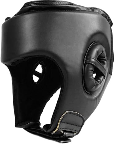 Kustimantu Boxhelm für Männer – Kampfhelm | Helm verstellbar für Erwachsene Training Boxen Muay Thai Karate Kampf Kickboxen