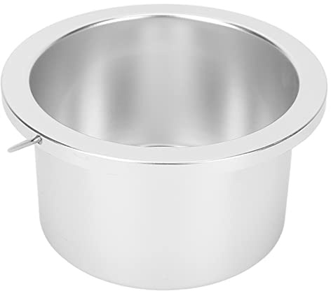 Generic Doublure en Pot à Cire, Casserole Intérieure Plus Chaude pour l'épilation, 4,13 Pouces Alliage d'aluminium de Pot de Cire de 4,13 Pouces avec des Chaleurs Rapidement et Uniformément pour