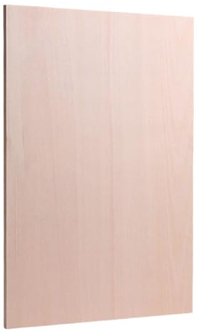 THINCAN Feuilles de contreplaqué double face 4 mm ou 5 mm pour peindre des pochoirs à brûler du bois et décoration 150 x 220 mm 220 x 300 300 x 450 feuilles de bois de coupe