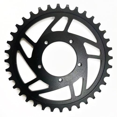 EpheyFIF Elektrofahrrad 36T Kettenblatt Offset Korrektur Ebike Kettenblatt Kurbelgarnitur für BAFANG01 02 E-Bike Teile Bicicleta