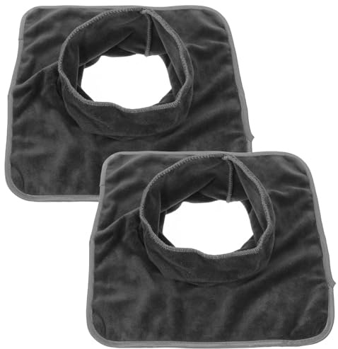 Cabilock Massagetischbezug mit Gesichtsöffnung aus Mikrofaser Weiches und Komfortables Liegenbezug für Beauty Salon und Massagebed 2 Stück