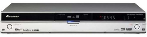 Pioneer DVR-545HX-S, 160GB HDD Multi-region Capable DVD Recorder - Silver