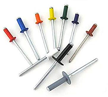 BRALO - Remache Al Standar C/A 500 Uds Bralo 4X12 Mm