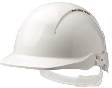 Centurion S08CWF Concept Safety Helmet, Reduced Peak Vented, White