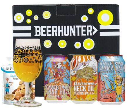 Beavertown Brewery Craft Beer Gift Set (3 x 330ml Cans) | With Glass