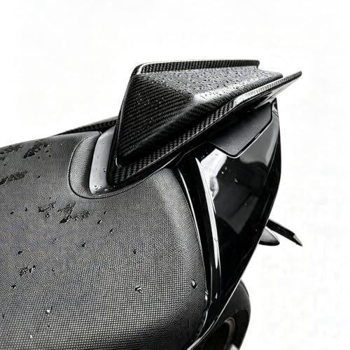 Midimttop ABS Motorrad Sitz bezug Hintere Pillion Beifahrer verkleidung Rücken Abdeckung Verkleidung Replacement for RS 660 RS 660 Tuono 660 RSV4 Zubehör 2020 2021 2022 2023 2024 (Kohlefaser-Look)