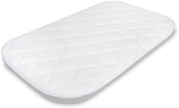 Kinderkraft Kindermatratze Neste Up 89 x 52 x 6 cm – doppelseitiger Bezug mit Feuchtigkeitsschutz, Öko-Tex-zertifiziert, aus Schaumstoff für Babybett