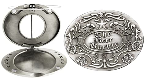 Rianpesn Beer Holder Belt Buckle - Portable for Adults, Themed Accessory for Outdoor Activities
