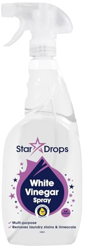 Natural White Vinegar Multi Surface Cleaner 850ml, All-Purpose Cleaning Spray